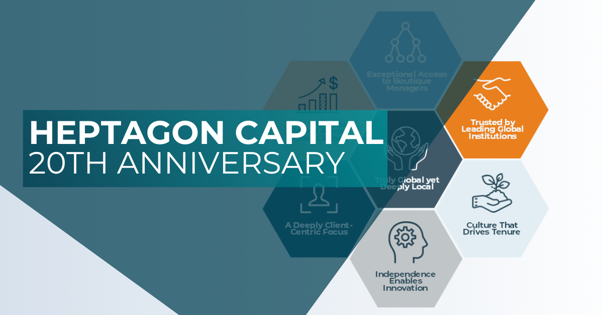 Heptagon Capital celebrates its 20th anniversary